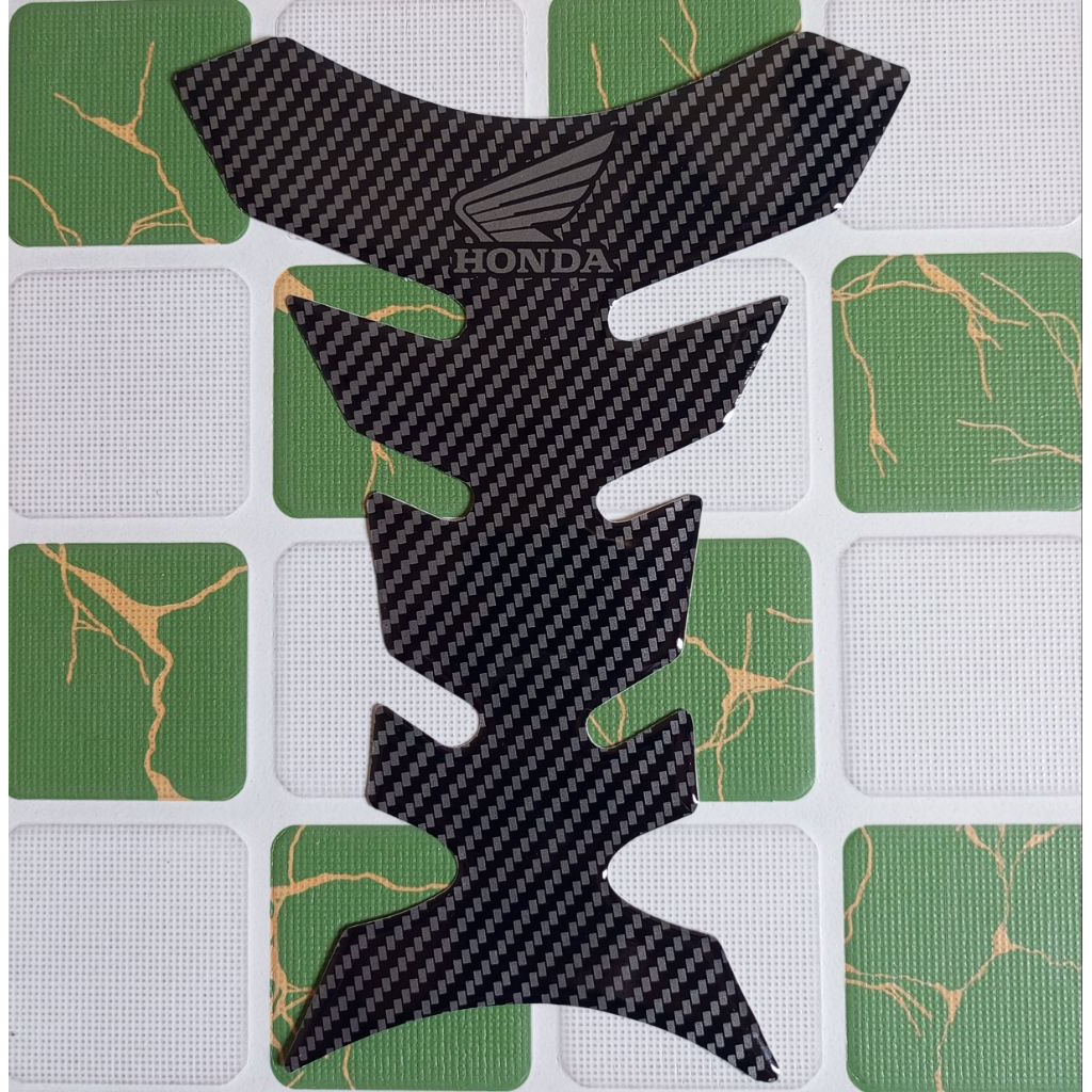 Stiker Timbul Tank Pad Carbon Protektor Pad Pelindung Tangki Honda CBR150R StreetFire CB150X CB650R 