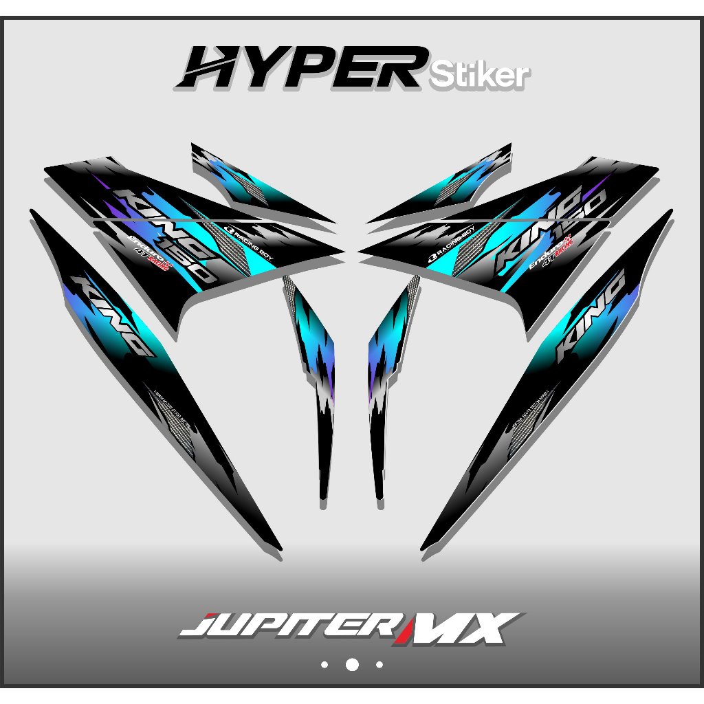 STRIPING MX KING 150/STIKER MX KING/STRIPING MOTOR MX KING 150 KEREN