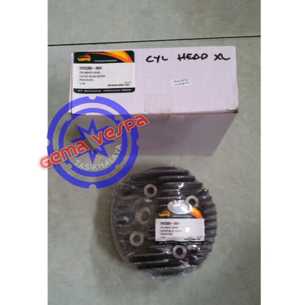 Cylinder head vespa Excel Vifo