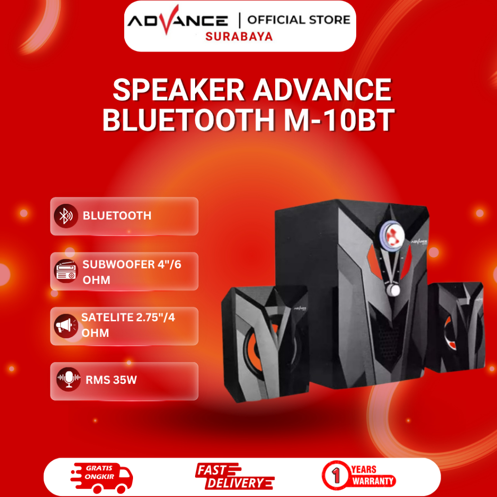 Speaker Advance Bluetooth M10BT / M 10 BT