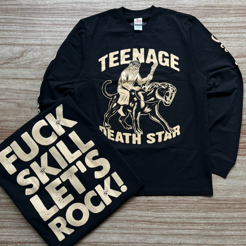 Long Sleeve  Teenage Death Star - Fuk Skill Let,s Rock
