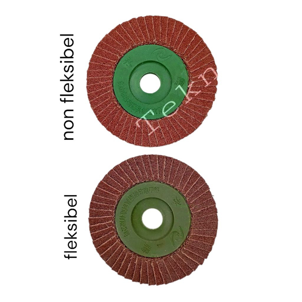 FLAP DISC MINGSA RRT GERINDA AMPLAS SUSUN 4 INCH FLEKSIBEL NON FLEKSIBEL