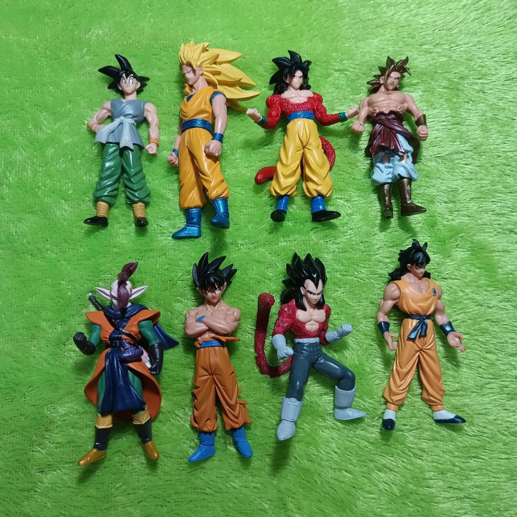 Action Figure Dragon Ball zGoku ssj4 yamcha Figure Dragonball GT Goku Vegeta SSJ4 12cm