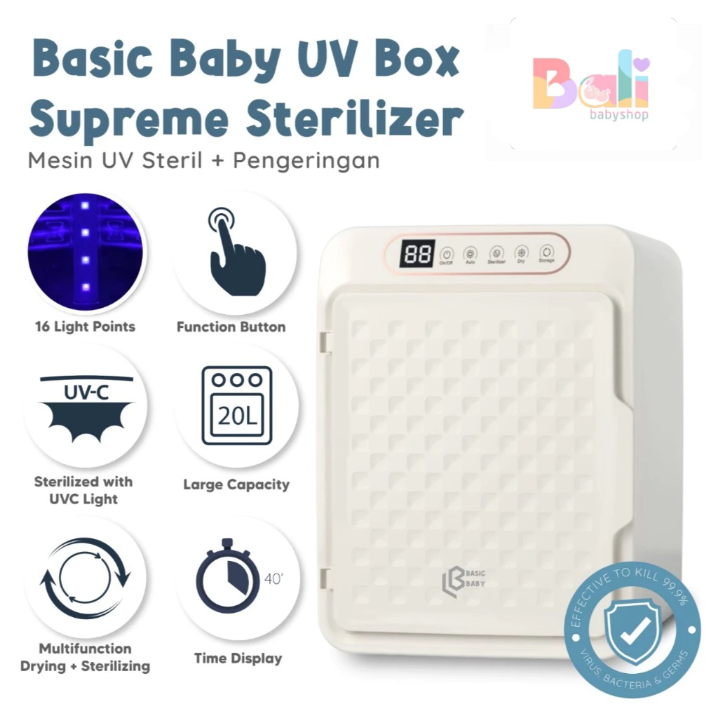 Basic Baby UV Supreme - Sterilizer & Dryer / Multifunction UV Sterilizer