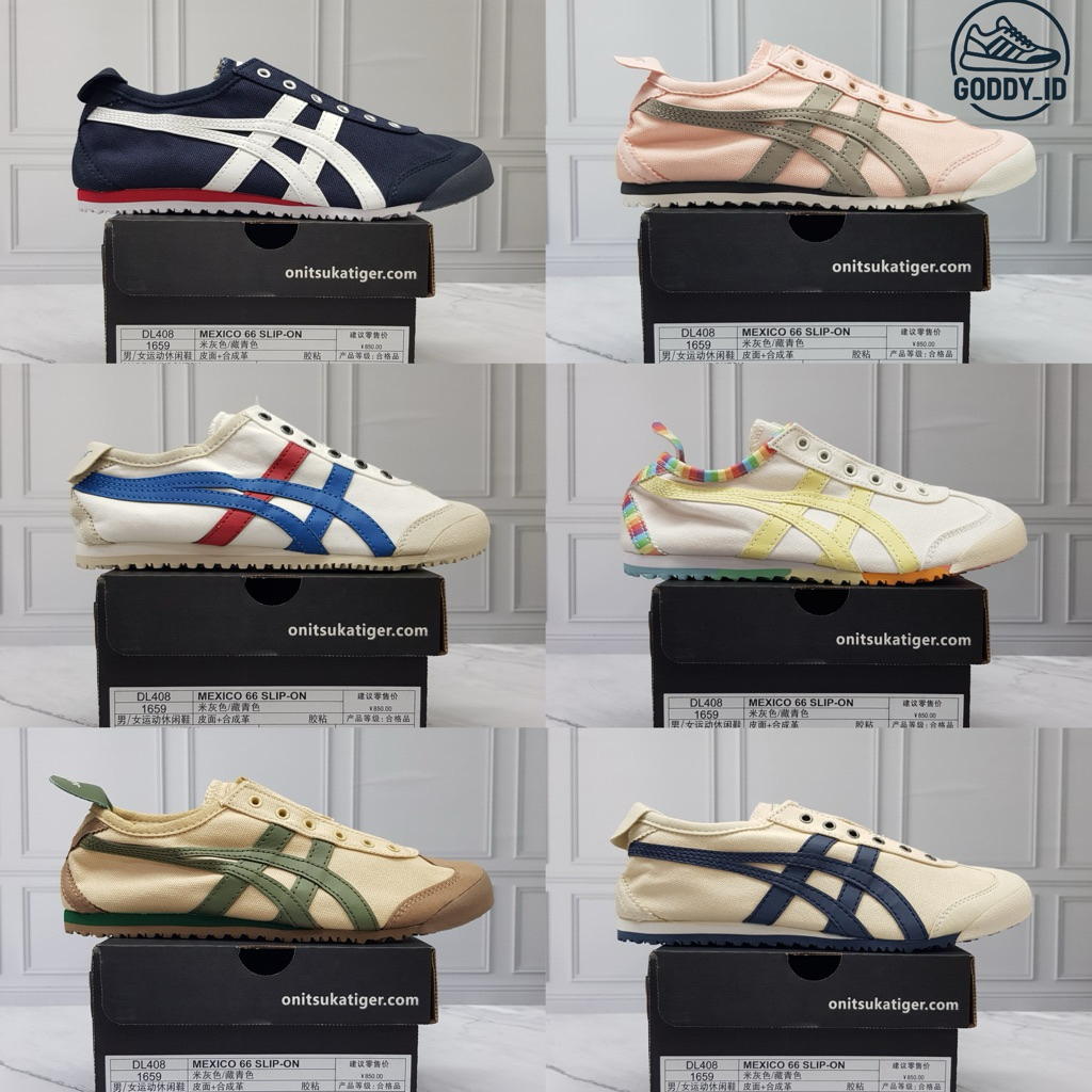 SEPATU ONITSUKA TIGER SLIP ON - SLIP INS ONITSUKA TIGER - SEPATU ONITSUKA PRIA/WANITA