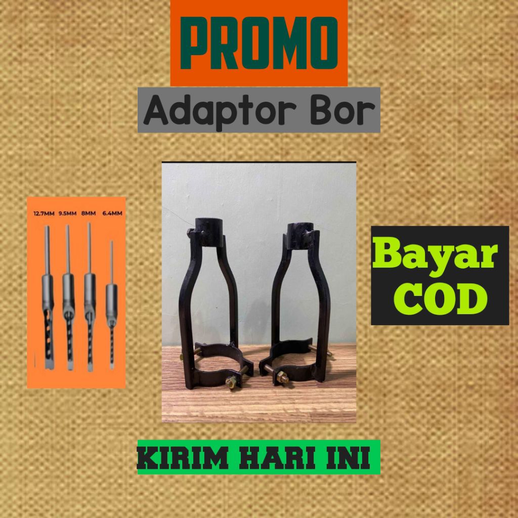 Adaptor Dan Mata Bor Bobok Kayu Paket Mata Bor Bobok Kayu
