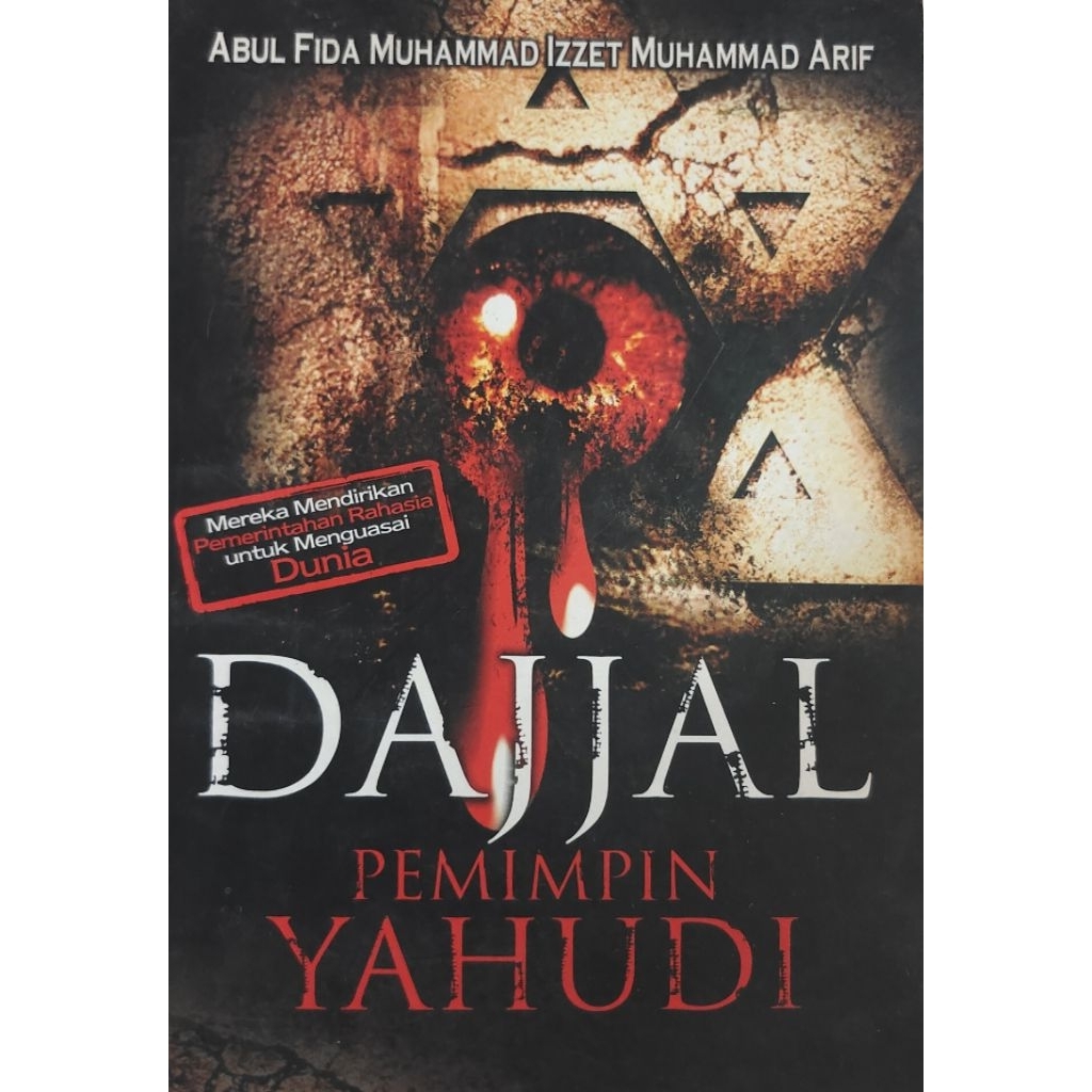 BUKU DAJJAL PEMIMPIN YAHUDI BEKAS ORIGINAL