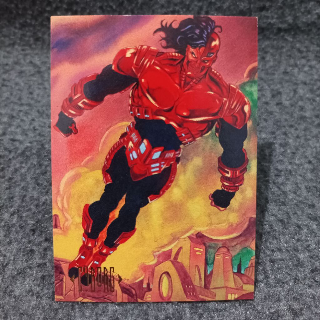 Skybox DC master series 1994 cyborg superman