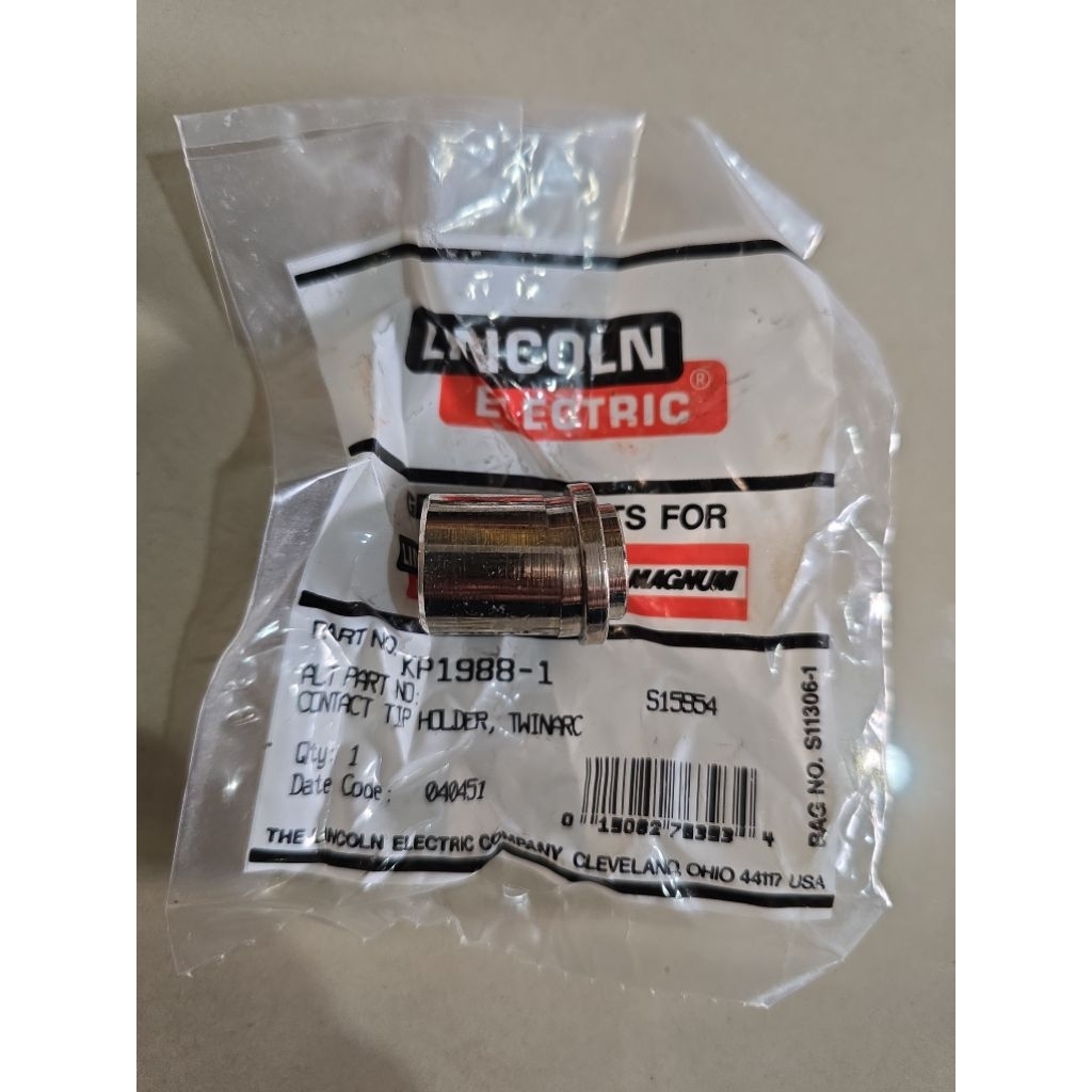 Contact Tip Holder Twinarc S15954 Lincoln Kp1988-1