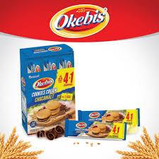 AINUNSTORE | OKEBIS COOKIES CREAM 72 1 BOX ISI 12pcs