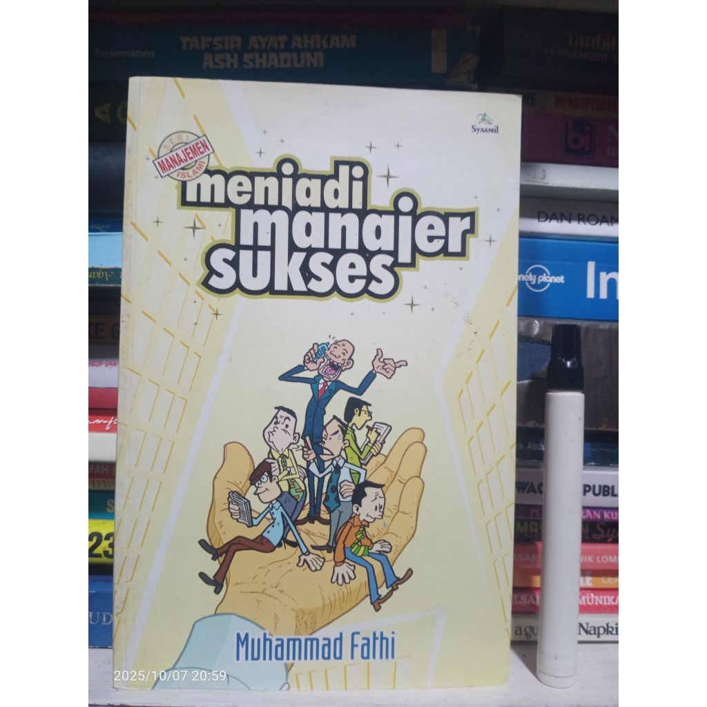 BUKU SELF IMPROVEMENT: MENJADI MANAJER SUKSES