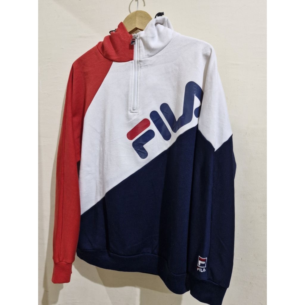 Hoodie F1la half Zipper original