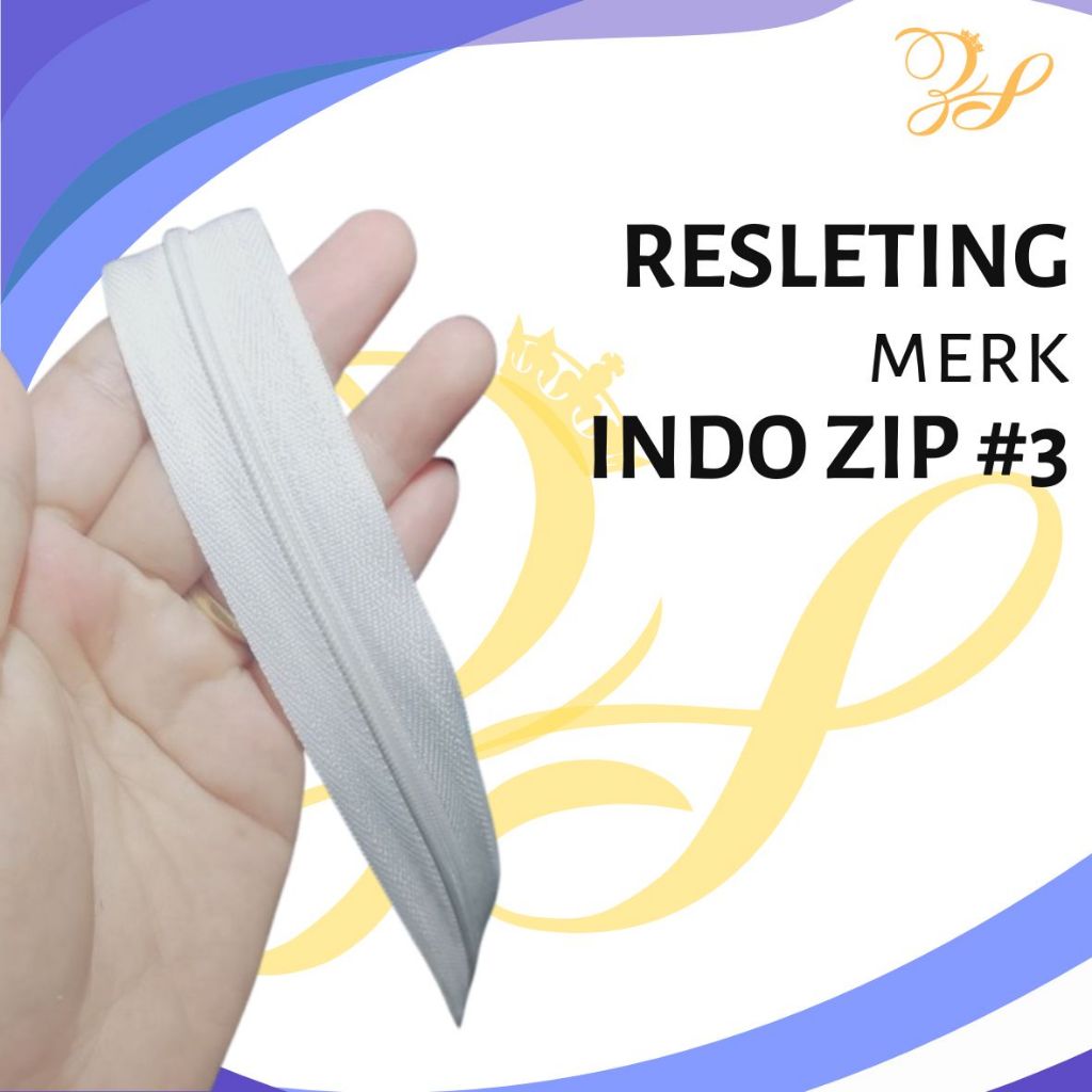 DAUN RESLETING NO. 3 MERK INDO ZIP - METERAN - HARGA MURAH - RESLETING ROLL NO. 3