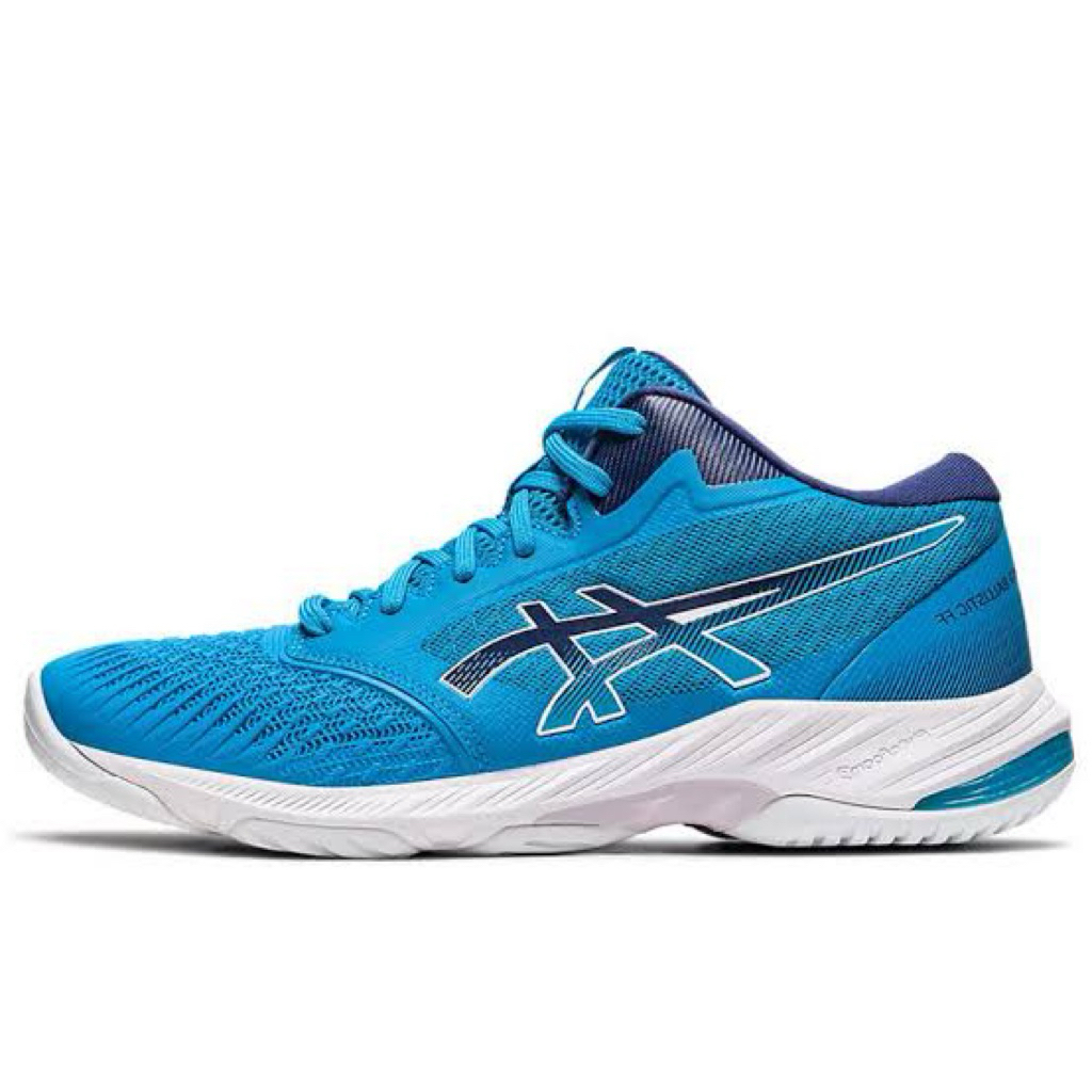 Sepatu Voli Asics Gel Netburner Ballistics FF MT 3 Biru ORIGINAL
