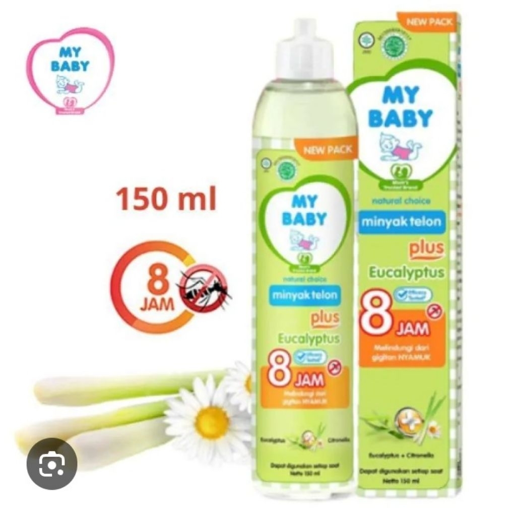 My baby minyak telon plus 150ml promo