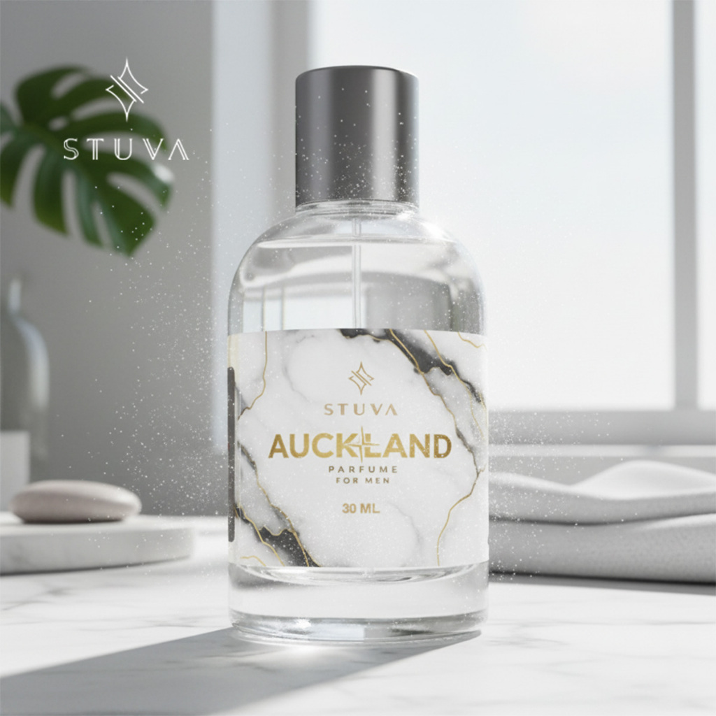 STUVA Parfum Auckland 30ml - Parfum Pria Elegan Tahan Lama 12-24 Jam Aroma Maskulin Berkelas untuk K