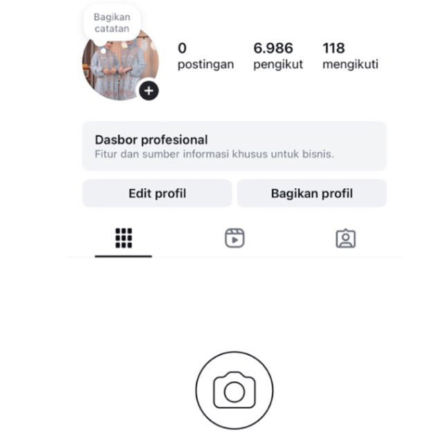 Akun Instagram 500-6K Followers Real