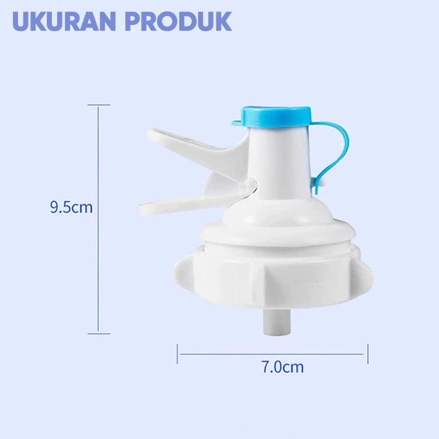 Kran Galon Air Minum Aqua / Kran Tutup Galon Air
