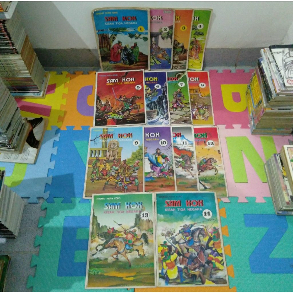 komik full set Sam kok kisah tiga negara 1-15