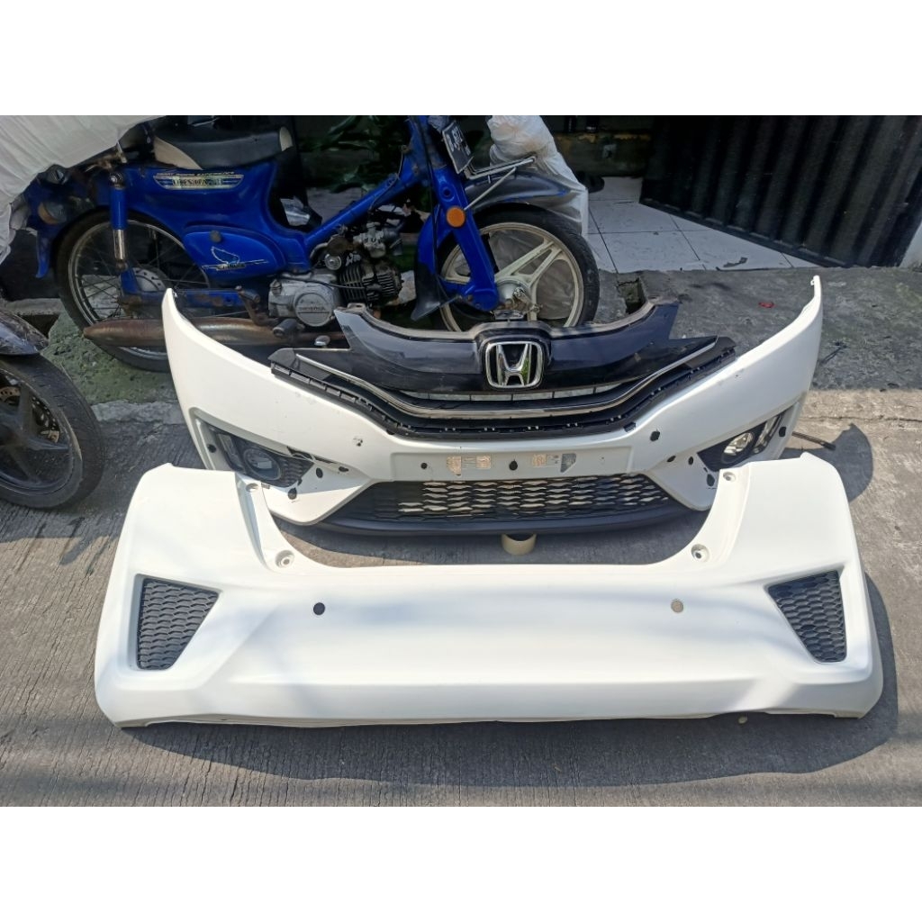 bumper bemper depan belakang honda jazz GK5 2015 2016 2017 fullset depan belakang original copotan