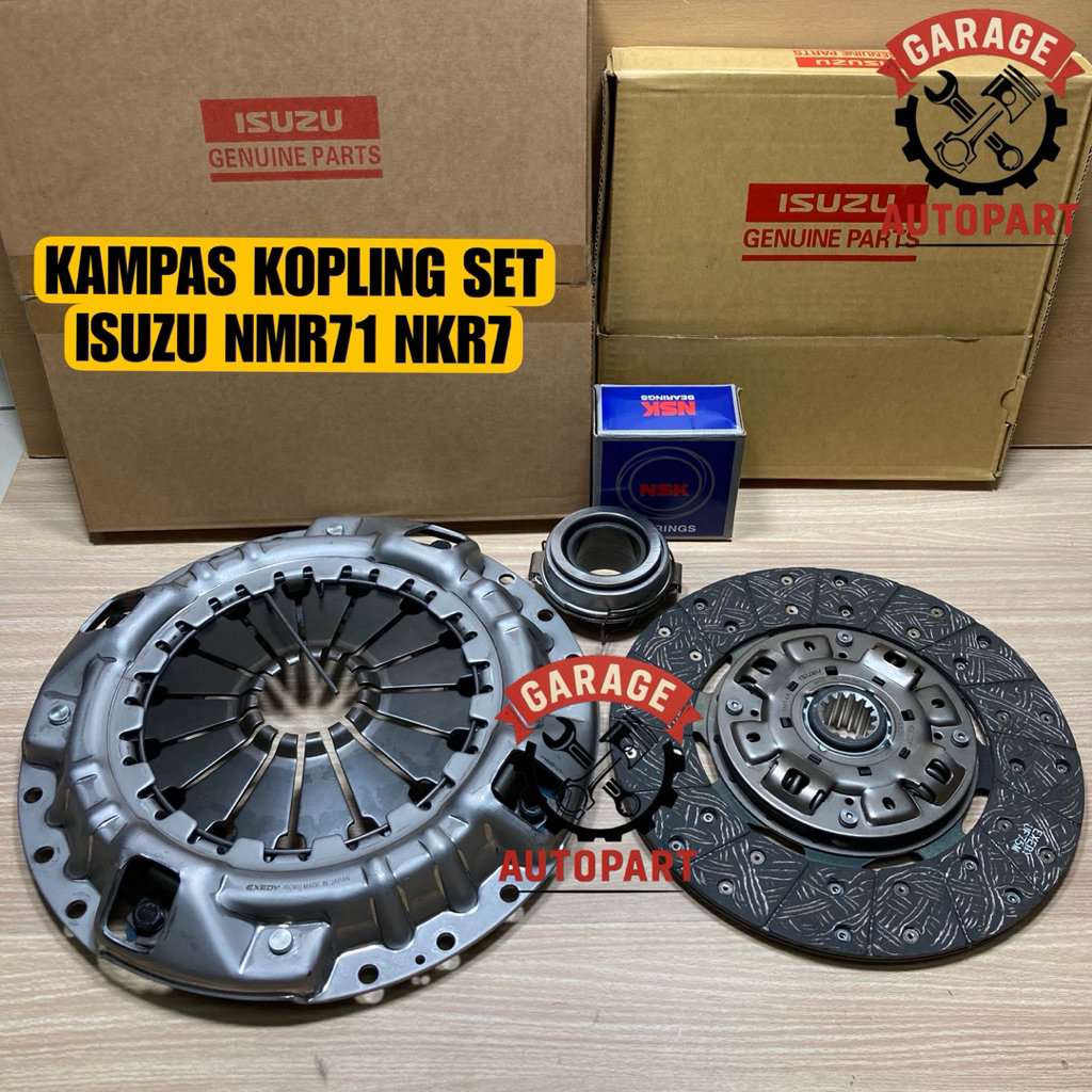 KAMPAS KOPLING SET ISUZU GIGA NMR71 NKR71 ORIGINAL MADE IN JAPAN