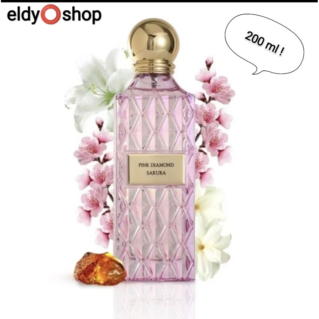 IBRAQ Pink Diamond Sakura 150ml 200ml/ Original EDP Eau De Parfum/ ibraheem Al Qurashi Perfume/ Blue