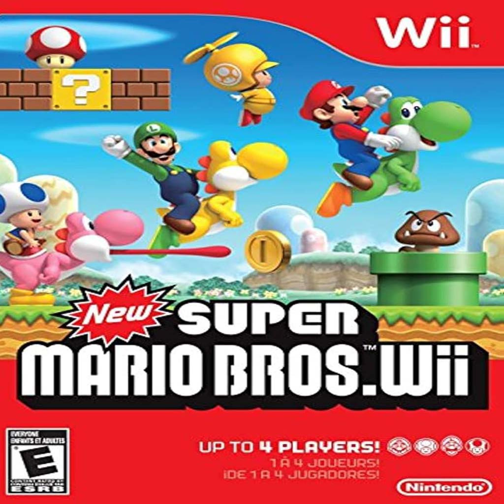 Kaset Nintendo Wii New Super Mario Bros