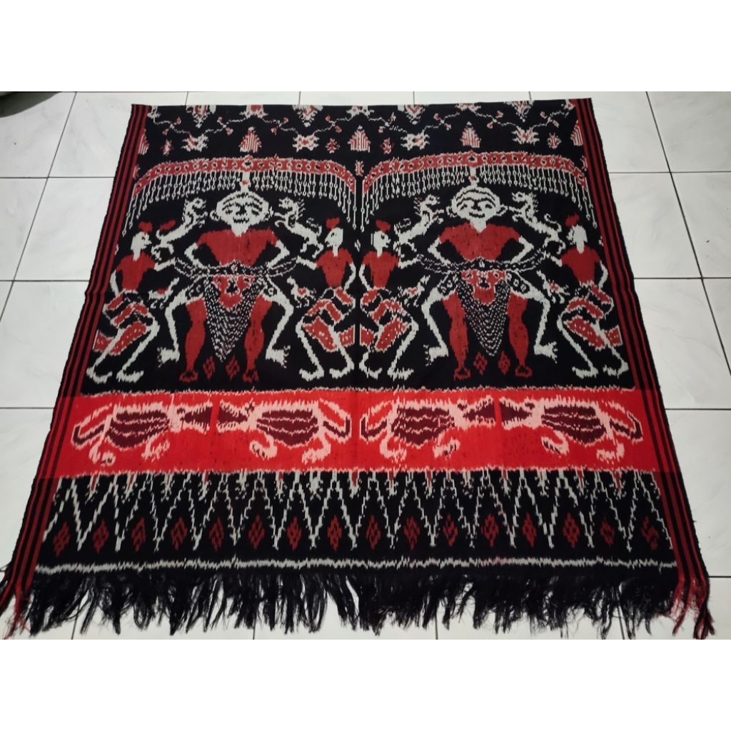 KAIN TENUN IKAT MOTIF SUMBA HALUS