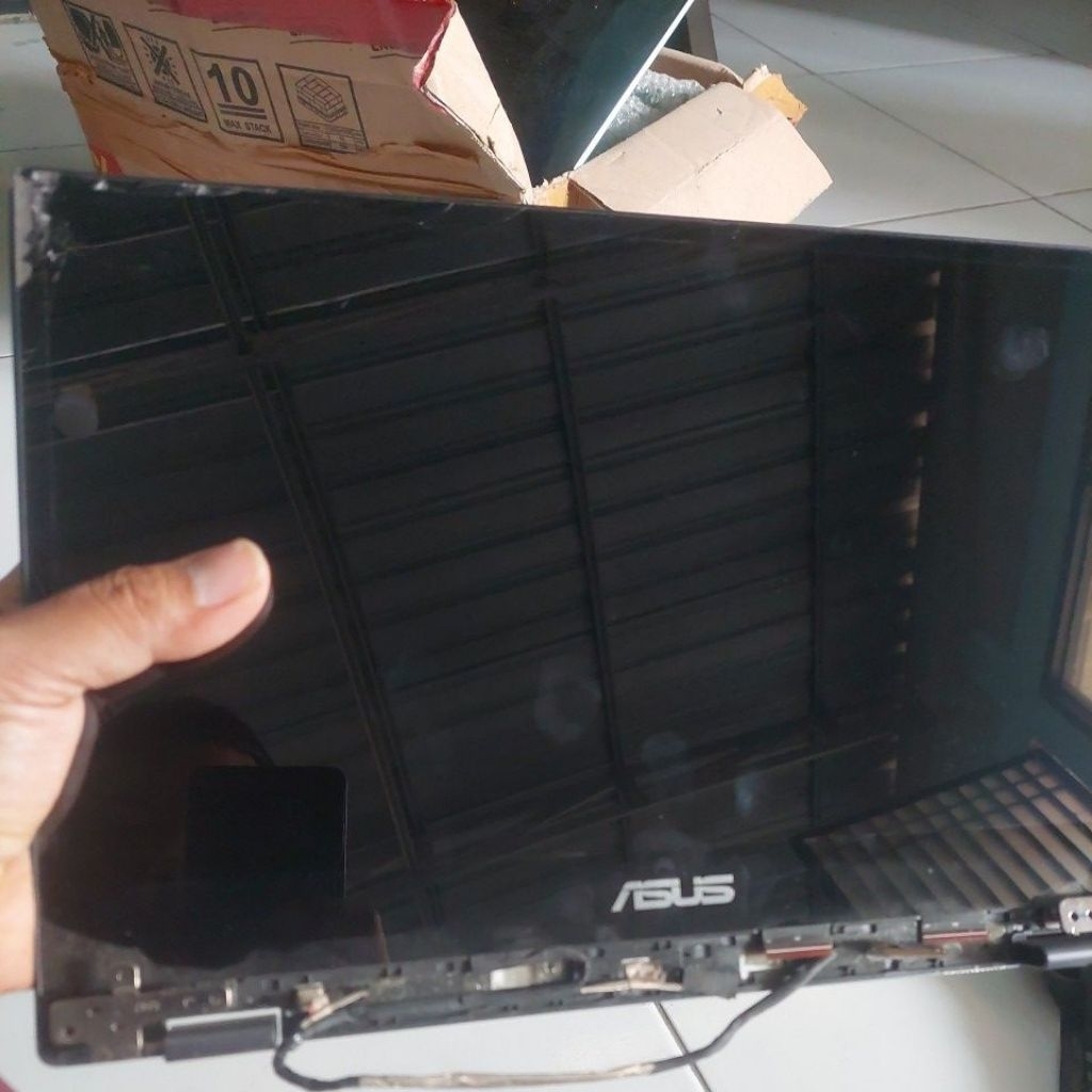 lcd asus vivo box flip copotan minus