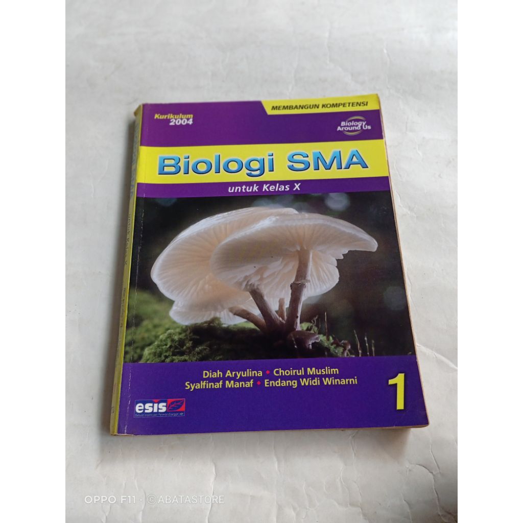 BUKU BIOLOGI SMA KLS X KURIKULUM 2004 DIAH ARYULINA