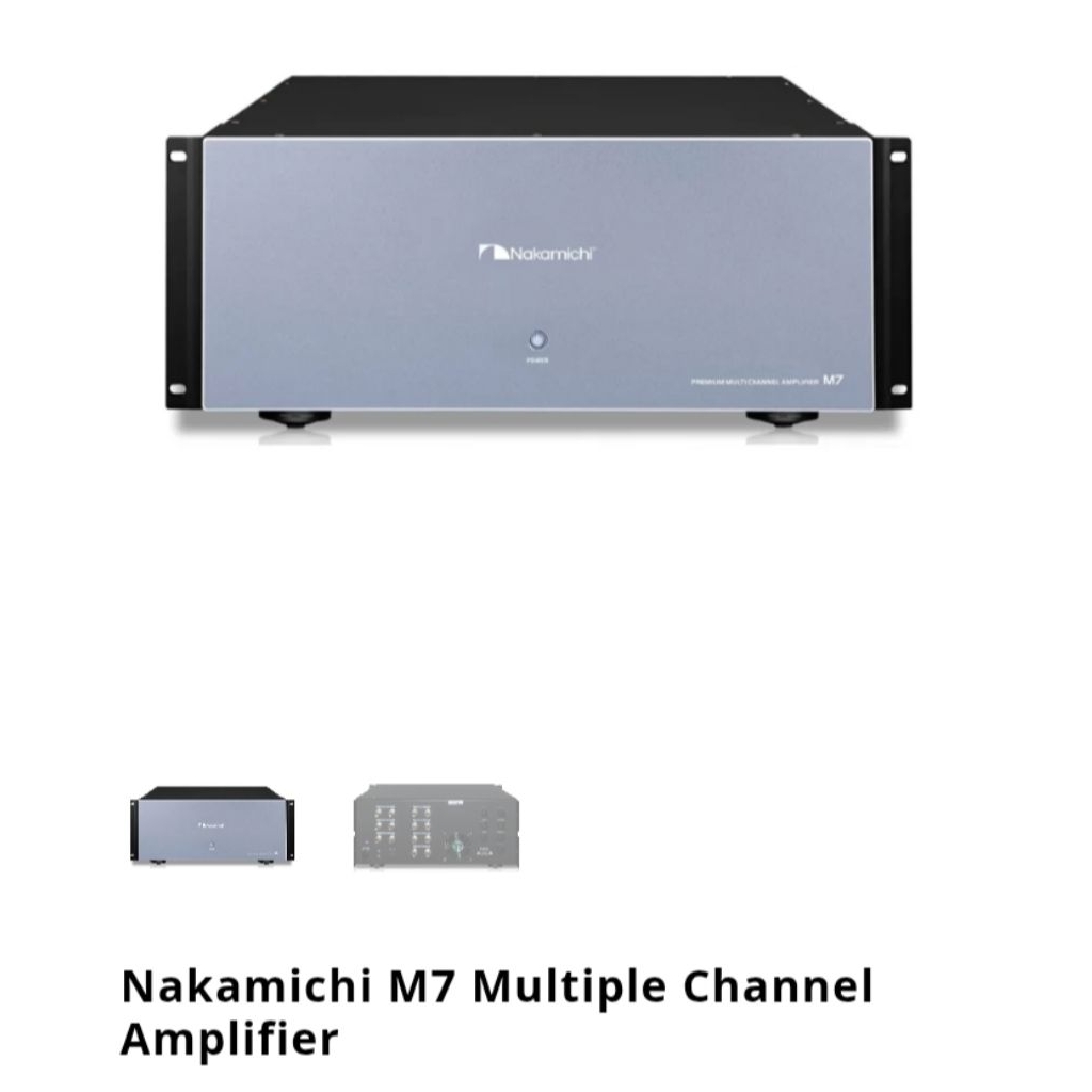 Nakamichi M7 power multi channel 7.1 Home theater karaoke