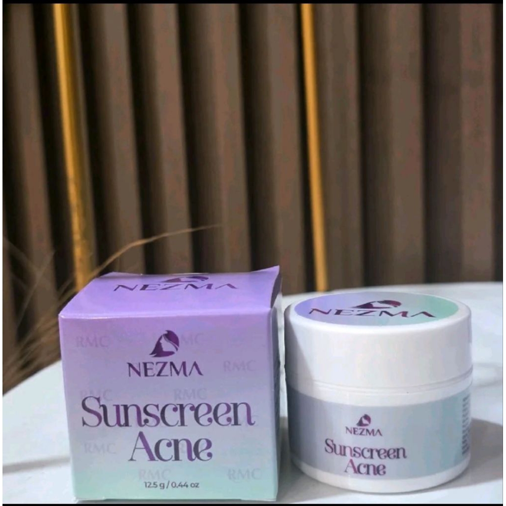 NEZMA official - SUNCREEN ACNE NEZMA - DAY CREAM ACNE NEZMA - CREAM SIANG ACNE NEZMA