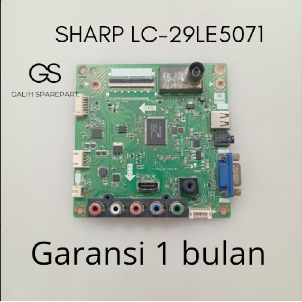 MESIN TV SHARP LC-29LE5071 MB - MOBO - MODUL - MOTHERBOARD TV SHARP