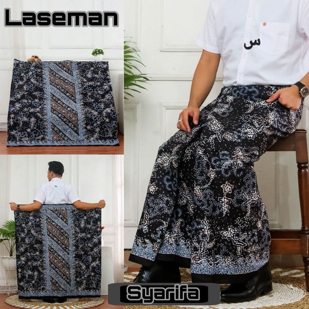 LASEMAN SERIES Sarung batik Laseman Gus Kautsar Bahan Katun Halus Tiga Negeri // Sarung Batik Pekalo