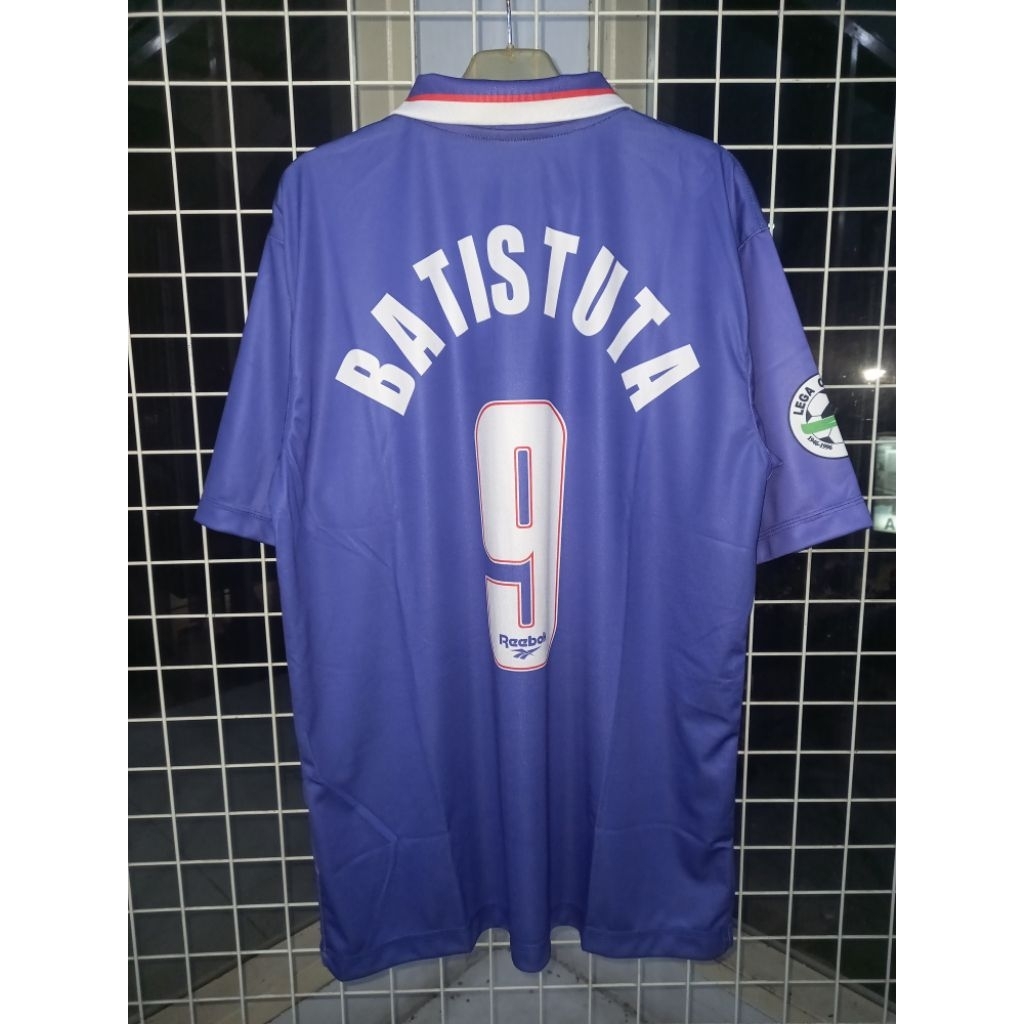 JERSEY RETRO/VINTAGE FIORENTINA HOME 1996/1997 BATISTUTA 9