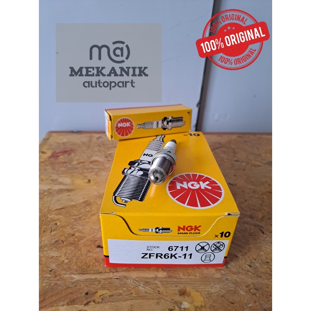 NGK BUSI ZFR6K-11 ORIGINAL (HONDA CRV, FREED VTEC, JAZZ VTEC 2008)