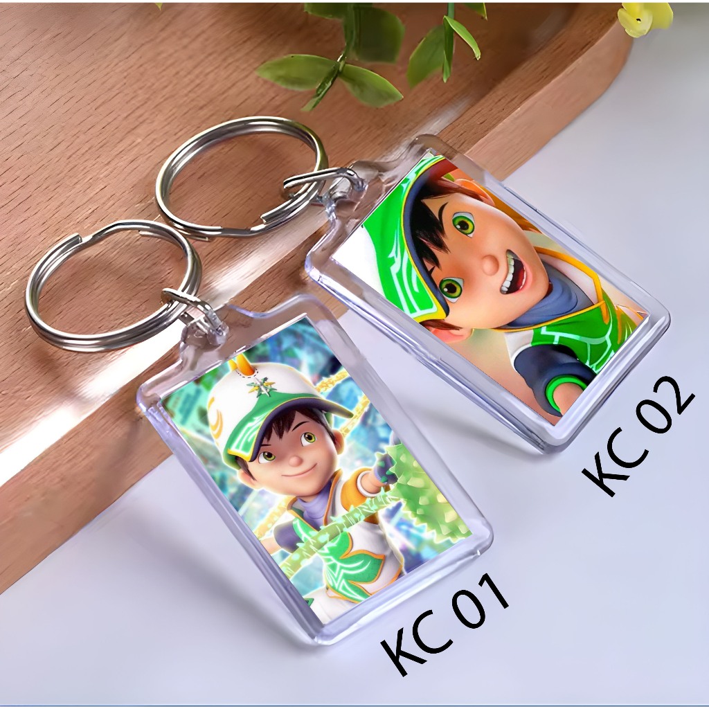 Keychain BOBOIBOY SORI - Ganci BOBOIBOY - Gantungan Kunci - BOBOIBOY SORI