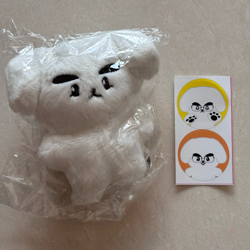 [READY NEW&SEALED / UNOFFICIAL] WayV Xiaojun 10cm Doll Deokmoongi Boneka Plush + Sticker