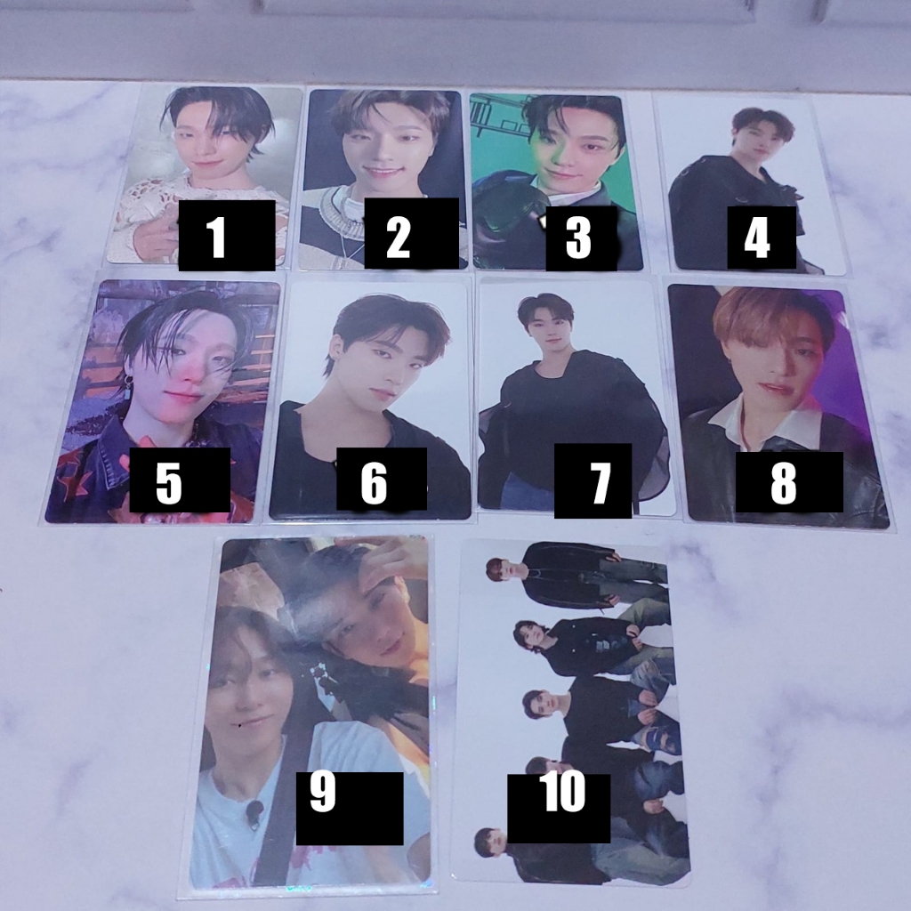 [READY INA] SEVENTEEN PHOTOCARD PC DINO VOCAL UNIT SEUNGKWAN JOSHUA NANA TOUR OFFICIAL