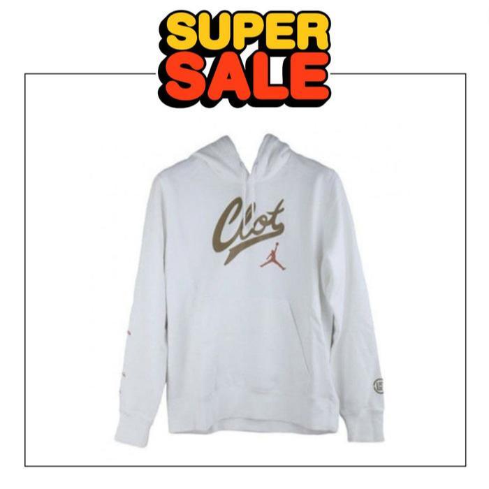 NIKE JORDAN X CLOT HOODIE WHITE