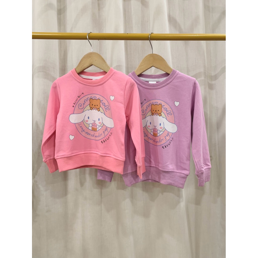 Sweater Cinamorol Anak Perempuan