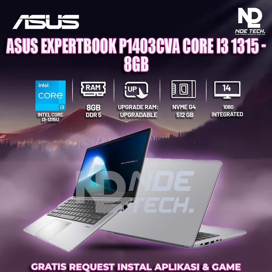 ASUS EXPERTBOOK P1403CVA CORE I3 1315