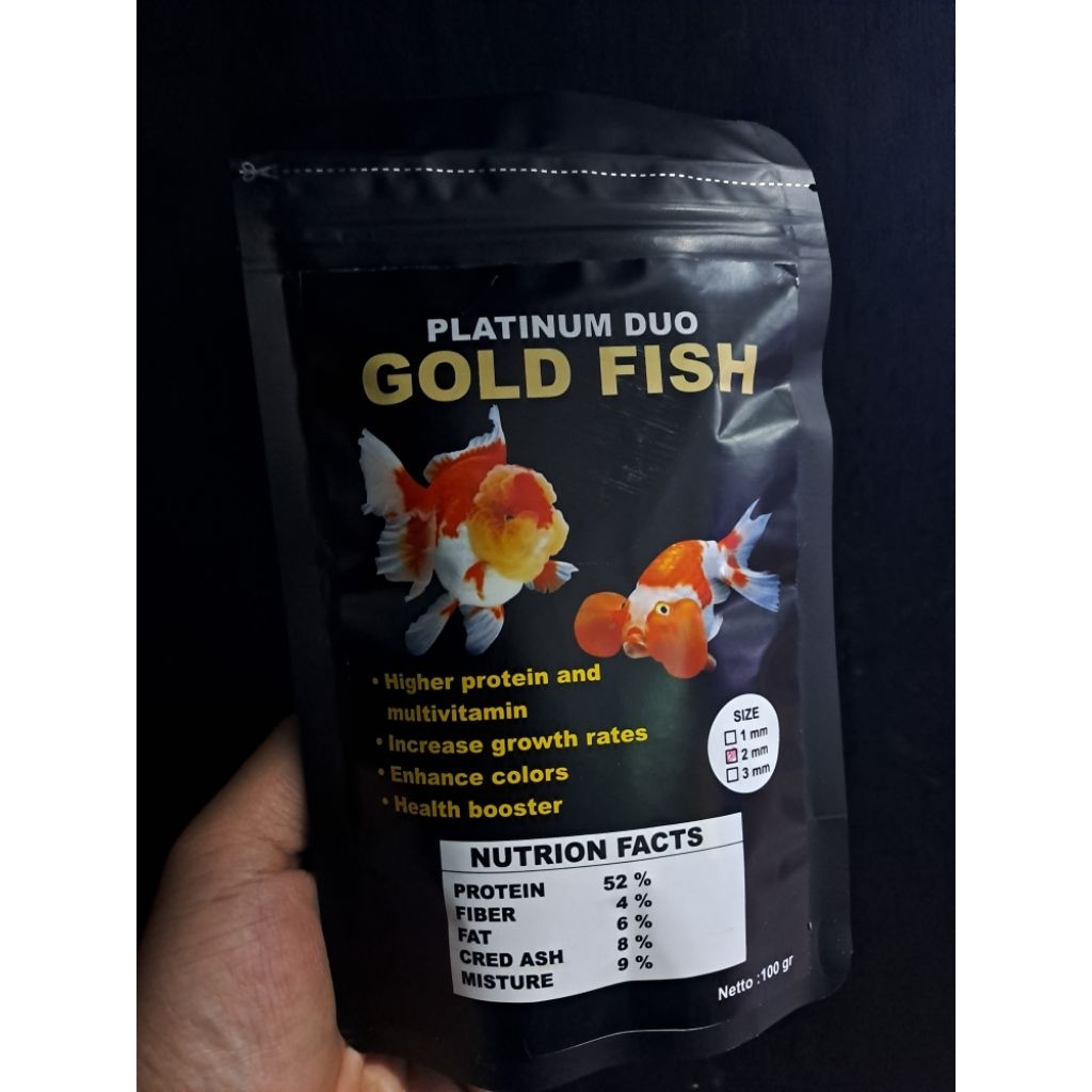 Pelet Platinum Duo Goldfish / Pelet Platinum Goldfish