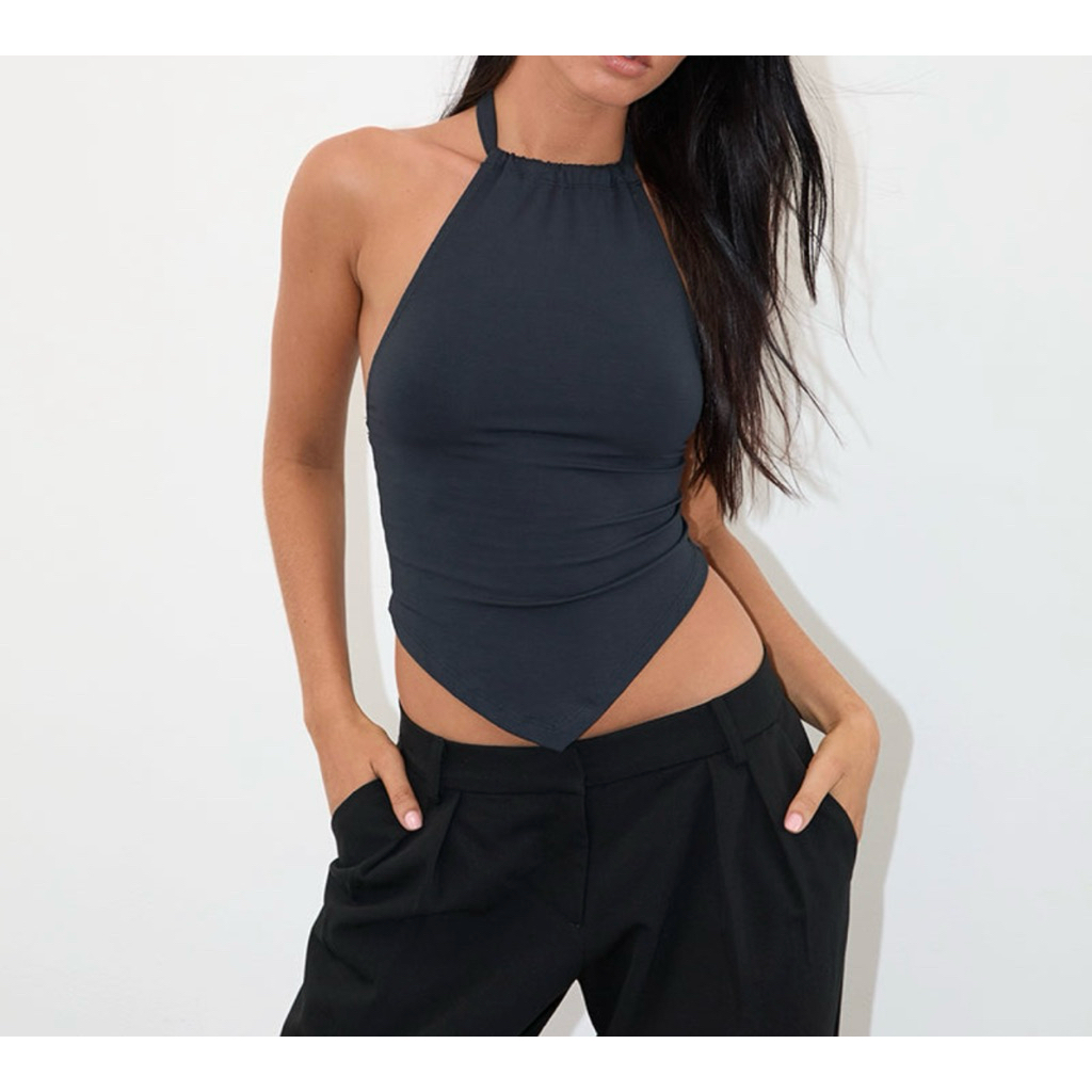 ATASAN TOP HALTER SUMMER Y2K