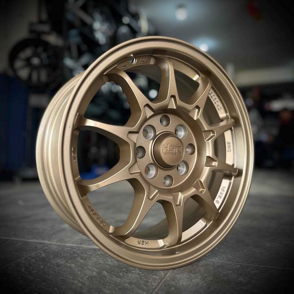 Velg Import Jari-Jari HSR SRD Ring 15 Doble Pcd 4X100-4X114,3 Untuk Mobil Brio Agya Ayla Avanza Kija