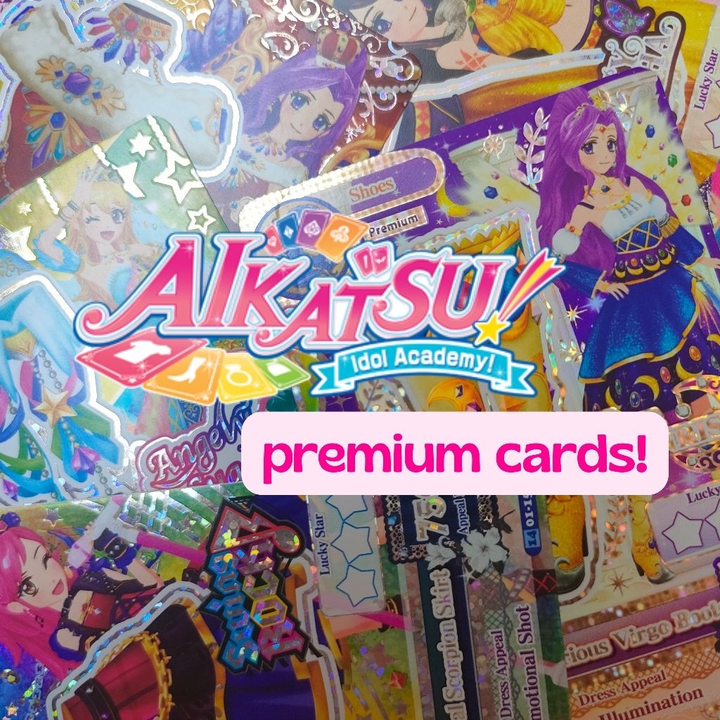 aikatsu premium cards