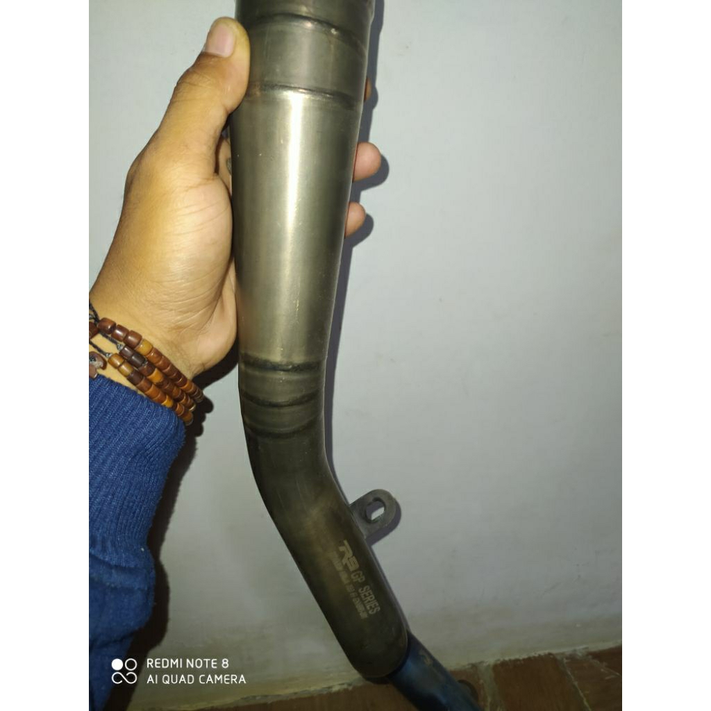 leheran kenalpot r9 GP series titanium original ninja 250 fi old
