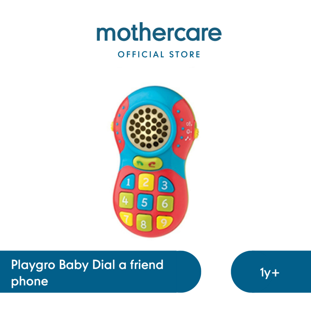 Playgro Baby Dial a friend phone - Mainan Telepon Anak Balita