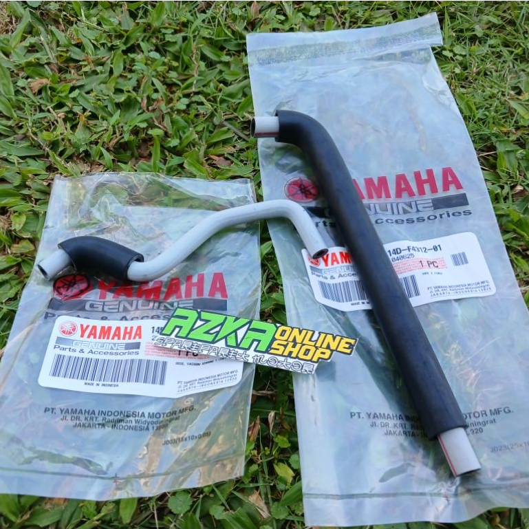 SELANG BENSIN DAN SELANG VAKUM AIS KE MANIFOLD INTAKE MIO SOUL KARBU ORIGINAL YAMAHA 14D
