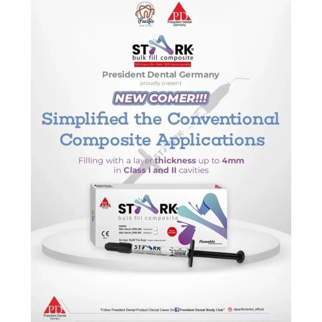 OMPOSIT FLOW Bulkfill/ STARK BulkFill Komposit / Komposit flowable / Universal Flow Resin Komposit F